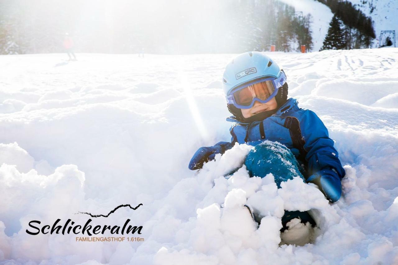 Berghotel Schlickeralm 1.616 M Fulpmes Dış mekan fotoğraf